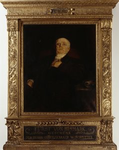 Prins van Bismarck door Franz Seraph von Lenbach
